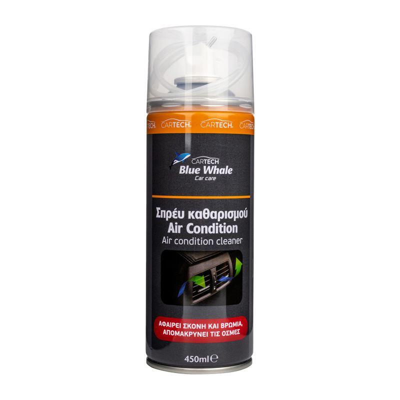 ΣΠΡΕΥ ΚΑΘΑΡΙΣΜΟΥ AIR CONDITION 450ML BLUE WHALE