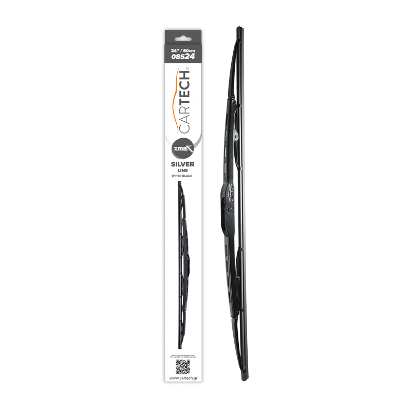 ΥΑΛΟΚ/ΡΑΣ ΖΜΑΧ SILVER LINE 60CM