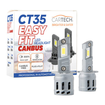 ΛΑΜΠΑ LED CT35 EASY FIT ME CANBUS H3 50W 6500K CARTECH