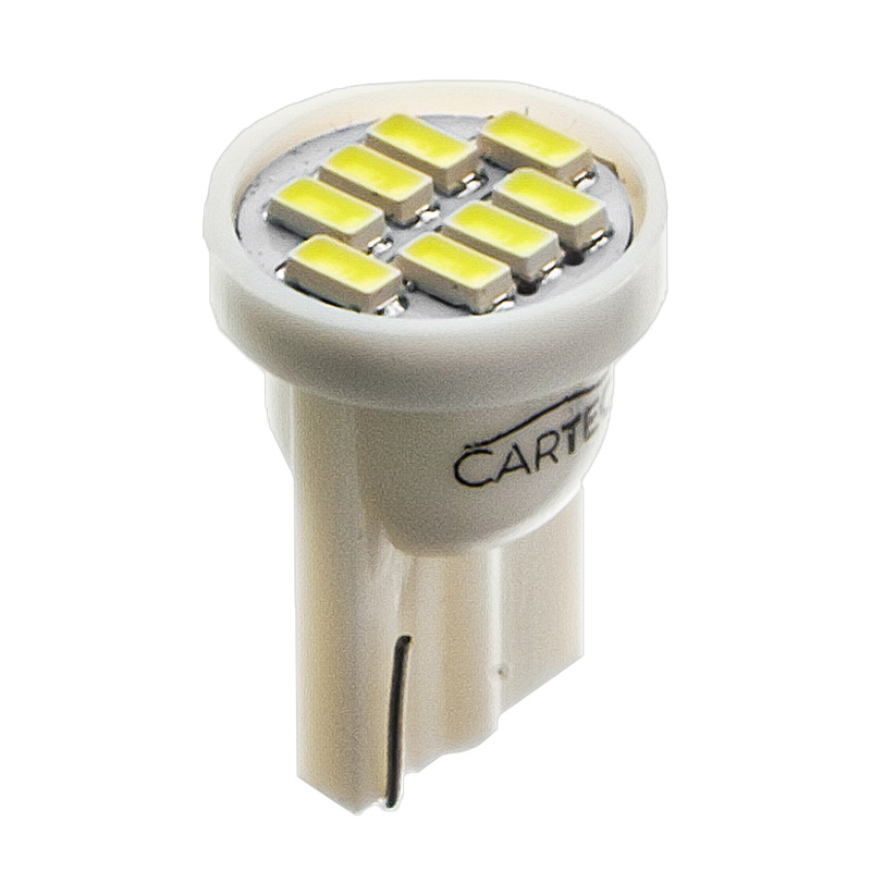 ΛΑΜΠΑ LED 2 PCS T10 W5W 12V (W2,1X9,5D) 6000K - Image 3