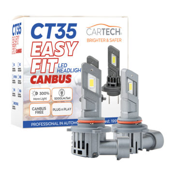 ΛΑΜΠΑ LED CT35 EASY FIT ME CANBUS HB3 50W 6500K CARTECH